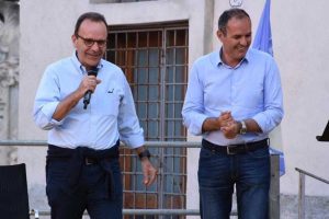 Montalto di Castro - Stefano Parisi e Sergio Caci