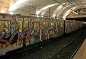 Roma - Una stazione della metro