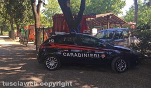 Viterbo - Carabinieri a pratogiardino Lucio Battisti