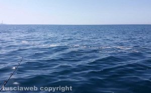 Tarquinia - Liquami nel mare