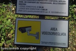 Viterbo - I rifiuti all'isola ecologica di Strada Monte Pizzo