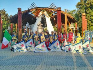 Sbandieratori e musici Santa Rosa a Heves in Ungheria