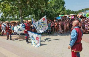 Sbandieratori e musici Santa Rosa a Heves in Ungheria