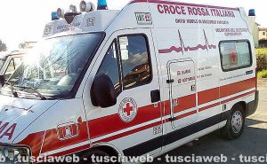 L'ambulanza della Croce rossa 