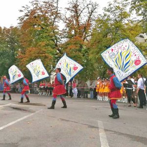 Sbandieratori e musici Santa Rosa a Heves in Ungheria