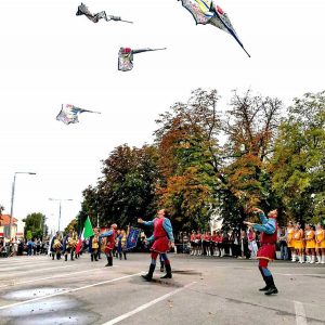 Sbandieratori e musici Santa Rosa a Heves in Ungheria