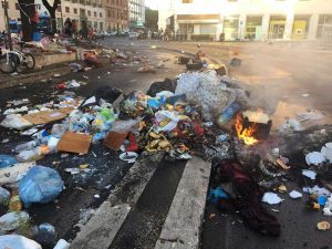 Roma - Piazza Indipendenza - Lo sgombero