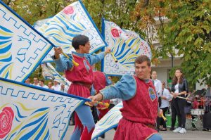 Sbandieratori e musici Santa Rosa a Heves in Ungheria