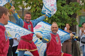 Sbandieratori e musici Santa Rosa a Heves in Ungheria