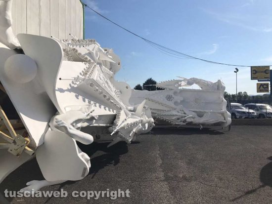 Viterbo - Santa Rosa - Gloria sui camion