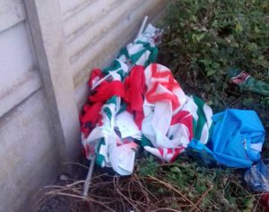 Orte - Le bandiere dei sindacati stracciate allo stabilimento Maico