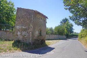 Santa Barbara - L'edicola del XVI secolo