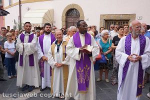Farnese - I funerali di Massimo Stendardi