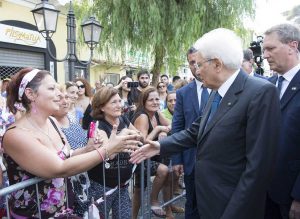 Ischia - La visita del Presidente della Repubblica Sergio Mattarella