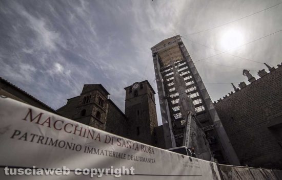 Viterbo - Macchina di S. Rosa - Gloria a S. Sisto