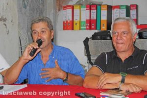 Viterbo - Facchini santa Rosa - Cene in piazza - La presentazione