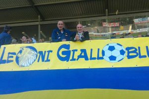 Sport - Calcio - Viterbese - I tifosi del gruppo Leoni gialloblù