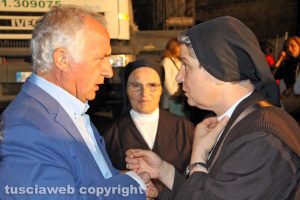 Vincenzo Fiorillo con suor Francesca