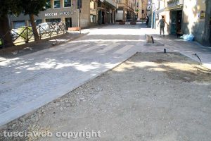 Viterbo - Via Cairoti dopo i lavori