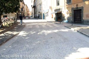 Viterbo - Via Cairoti dopo i lavori