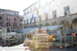 Viterbo - Santa Rosa - Le tribune