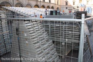 Viterbo - Santa Rosa - Le tribune