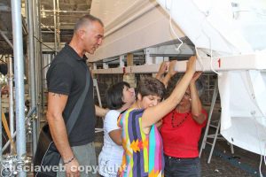 Raffaele Ascenzi e Graziella Iacoponi con Camilla e Silvia