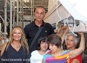 Tiziana Piccioni, Raffaele Ascenzi e Graziella Iacoponi con Camilla e Silvia