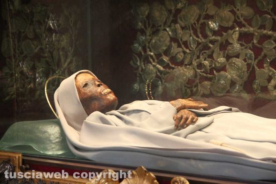 Il corpo di santa Rosa