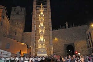 Viterbo - Santa Rosa - Gloria - Prova luci