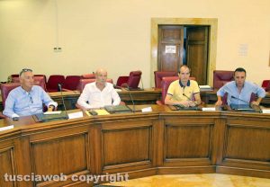 Livio Treta, Maurio Giovanale, Elpidio Micci e Alberto Cataldo