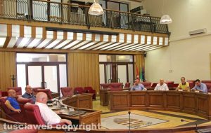 Viterbo - Provincia - L'ultimo consiglio prima del voto