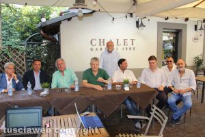 Viterbo - Il centrodestra presenta la candidatura di Paolo Equitani alle Provinciali
