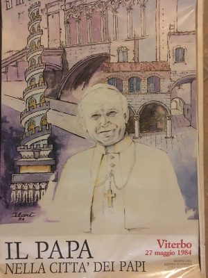 Il papa a Viterbo 1984