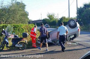 L'incidente di questa mattina