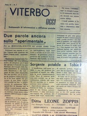 Viterbo Oggi 1952
