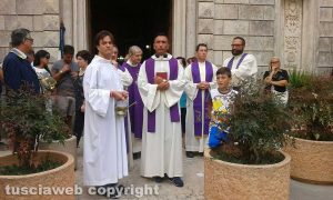 Farnese - I funerali di Massimo Stendardi 
