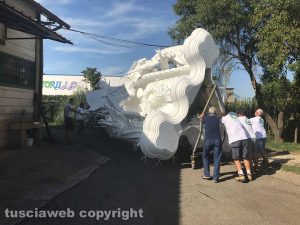 Viterbo - Santa Rosa - Gloria sui camion