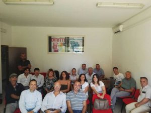 La riunione dei sindaci del Pd