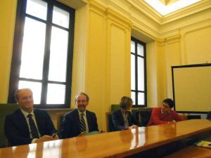 Roma - La riunione nella sede del ministero dei Trasporti
