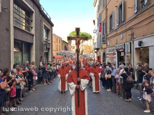 Viterbo - Il corteo storico di santa Rosa