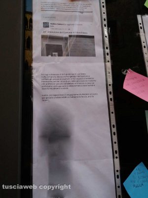 La protesta dei ragazzi di Vitorchiano 