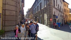 Viterbo – Santa Rosa – L’attesa lungo il percorso