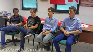 Bruno Fabretti, Francesco d'Ecclesia, Francesco Boscheri e Roberto Tedeschini