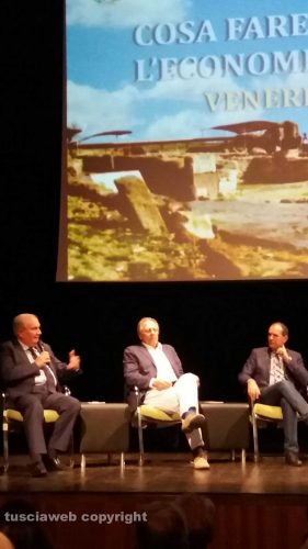 Giuseppe Fioroni, Ernesto Auci, Sergio Caci