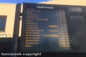 Viterbo - Corse sospese dalla Cotral