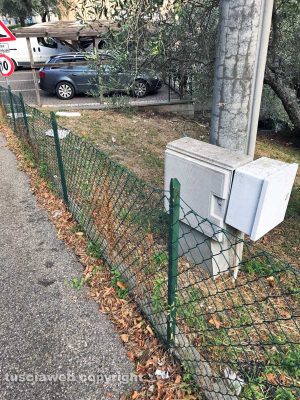 Viterbo - Degrado in un campo di via Amedeo Cerasa