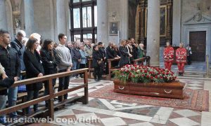 Viterbo - I funerali di Massimo Natili