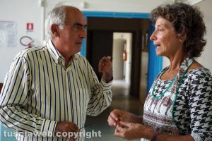 Viterbo - L'assessore Ricci alla scuola Volta 