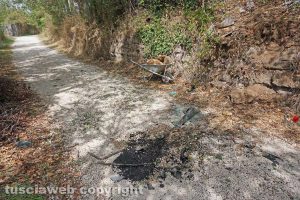 Viterbo - Incidente in strada Riello